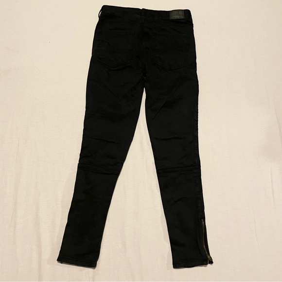 American Eagle Super Super Stretch Jegging Women's Size 2 Regular Black Jeans - Picture 10 of 16